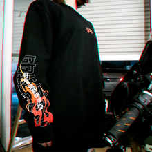 画像をギャラリービューアに読み込む, ゴジラ【デストロイア】</br>スウェット body:BLK</br>ポーチ&ステッカー付き