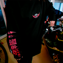 画像をギャラリービューアに読み込む, 邪神ちゃんドロップキック</br>【Key Viasual】スウェット body:BLK</br>ポーチ&ステッカー付き