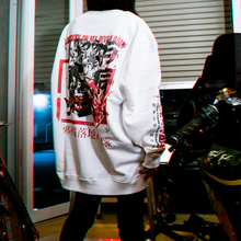 画像をギャラリービューアに読み込む, 邪神ちゃんドロップキック</br>【Key Viasual】スウェット body:WHT</br>ポーチ&ステッカー付き