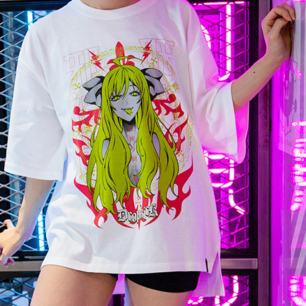 邪神ちゃんドロップキック【邪神ちゃん ver.LAM】body:White ポーチ 邪神ちゃんドロップキック【邪神ちゃん ver.LAM】body:White ポーチ